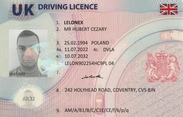 British drivers licence