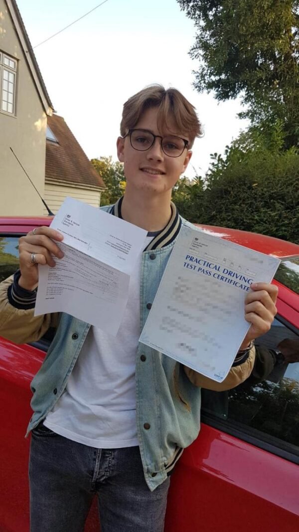 practical driving test certificate