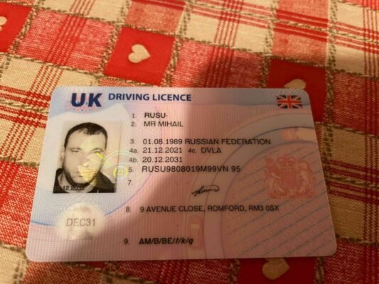 Buy driving licence